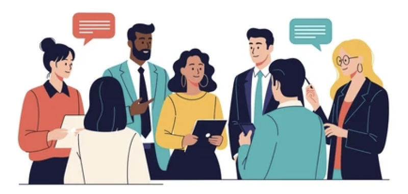 Accompagnement et communication avec les représentants du personnels et de syndicats avec Médiateur pour fluidifier les échanges et faire avancer le collectif